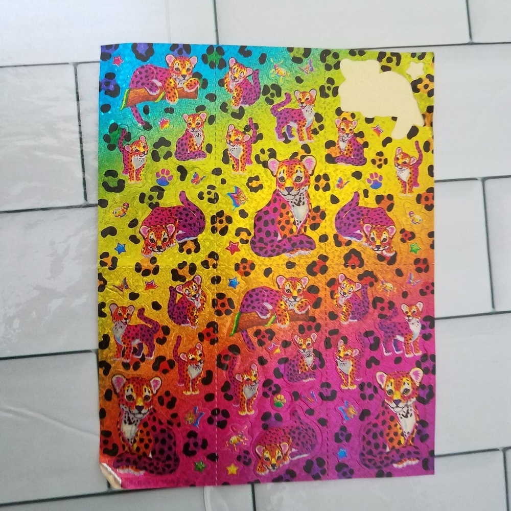 Lisa Frank Accessorized Binder Stamps Stickers - Picture 10 of 12